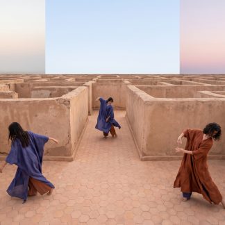 Where the Sky Becomes Linen No. 10 — Mechanical Desert Ballet