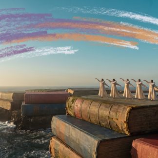 Where the Sky Becomes Linen No. 11 — The Library Tide