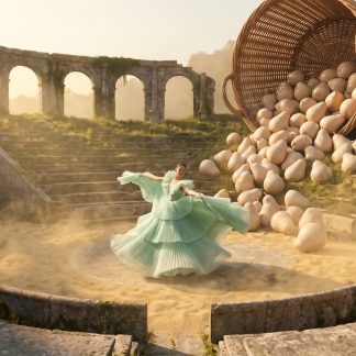 Where the Sky Becomes Linen No. 12 — Pears in the Ruins