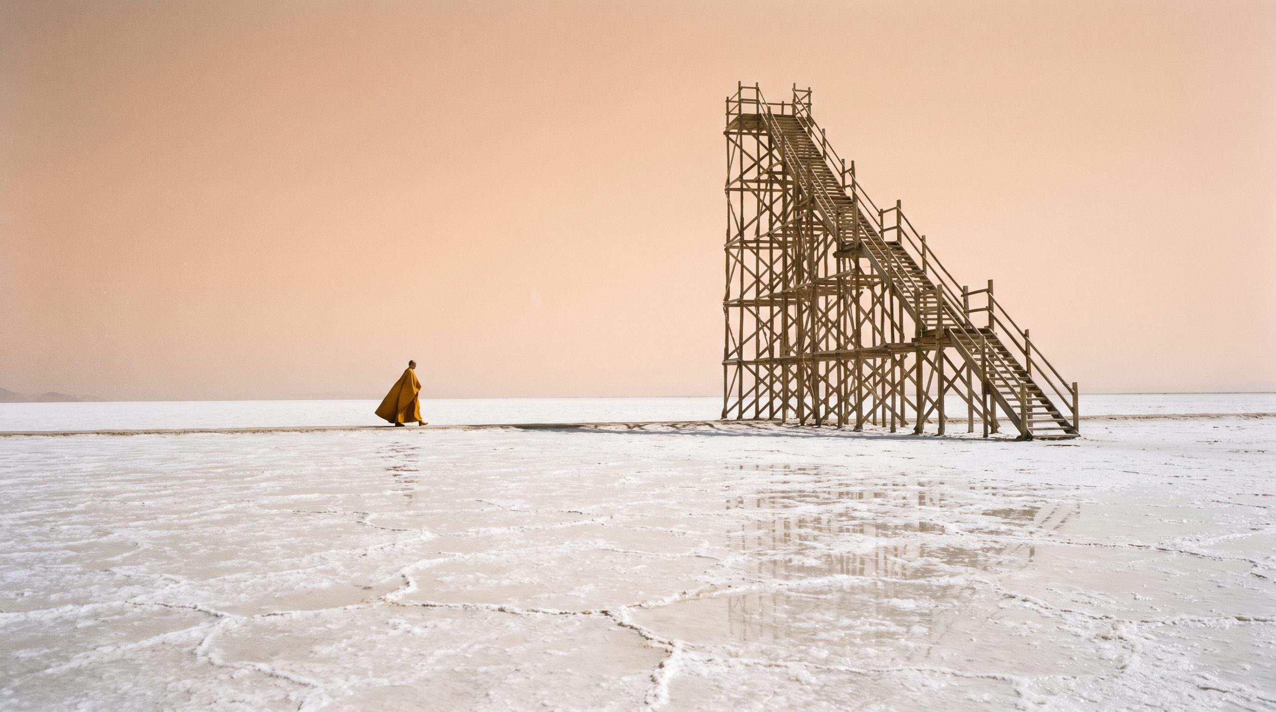 Where the Sky Becomes Linen No. 14 — Staircase to Nowhere