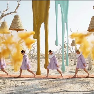 Where the Sky Becomes Linen No. 03 — Yellow Bloom