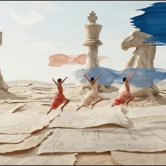 Where the Sky Becomes Linen No. 06 — Chess Without Kings