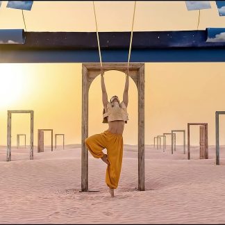 Where the Sky Becomes Linen No. 09 — Doorway to the Sun