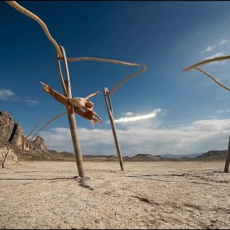 Where the Sky Becomes Linen No. 10 — Mechanical Desert Ballet